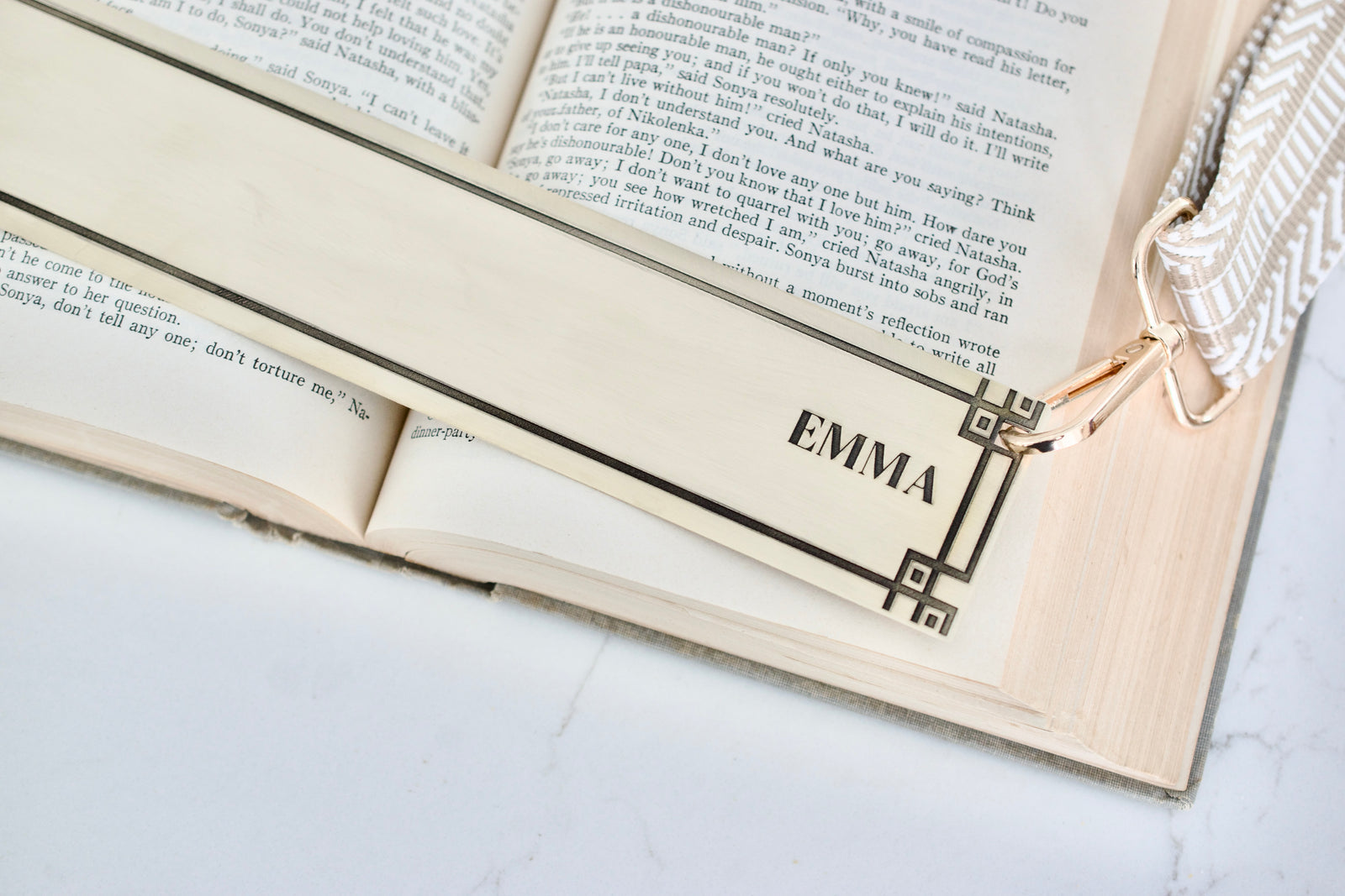 Custom Name Bookmark Purse