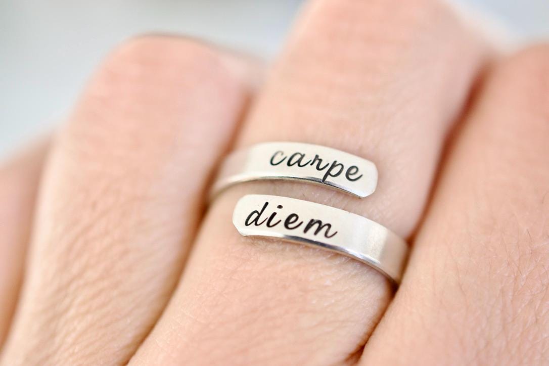 Carpe Diem Wrap Ring