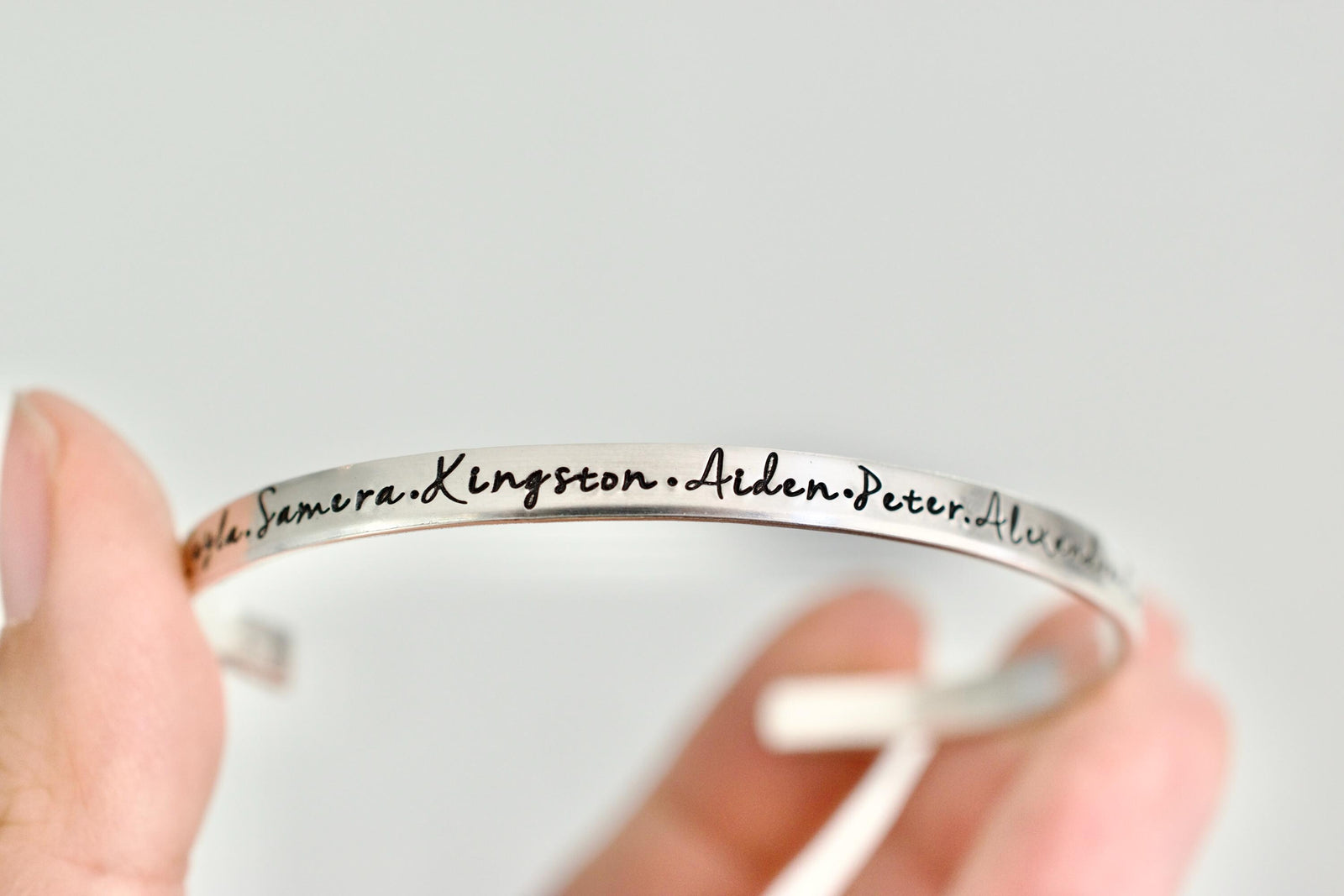Personalized Name Bracelet - Custom Children, Grandkid Names