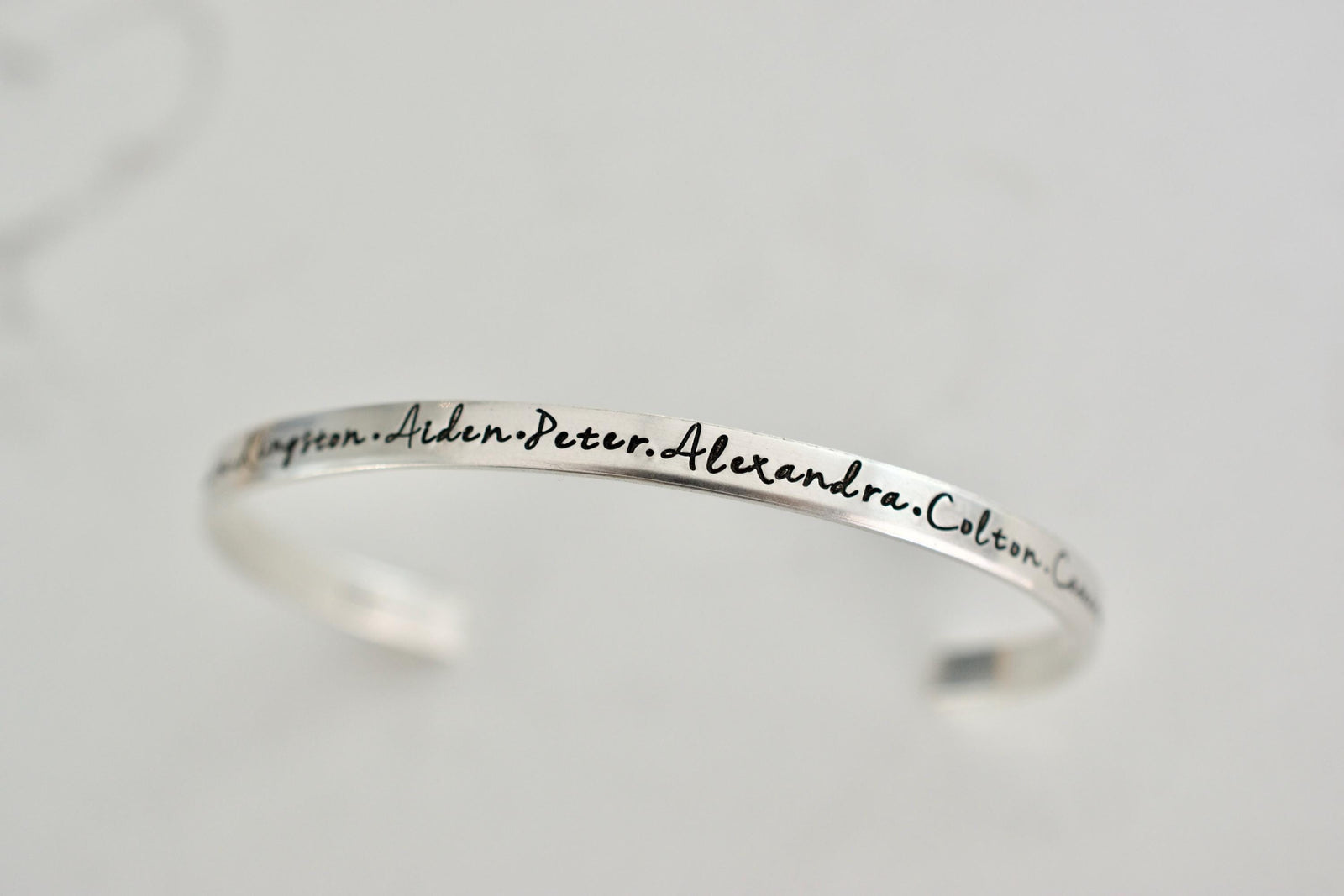 Personalized Name Bracelet - Custom Children, Grandkid Names