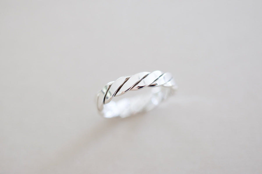 Twisted Sterling Ring 