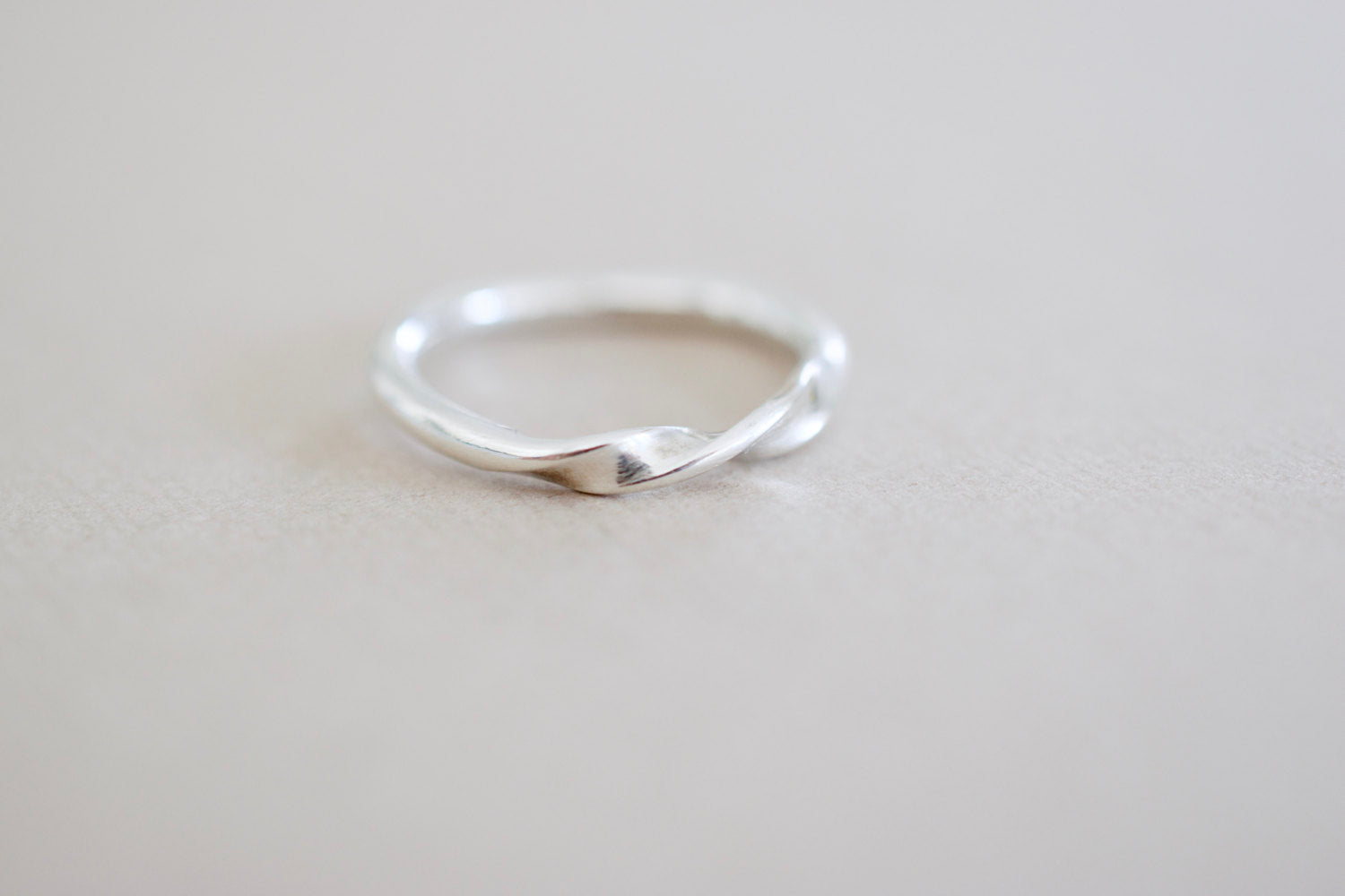 Sterling Twist Ring