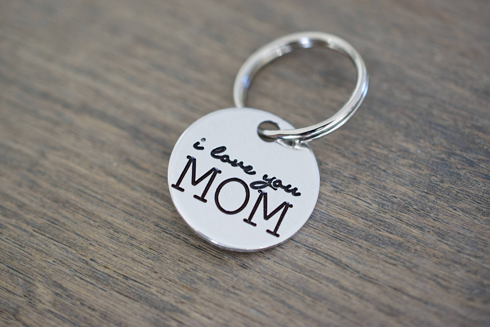 I love you Mom Keychain
