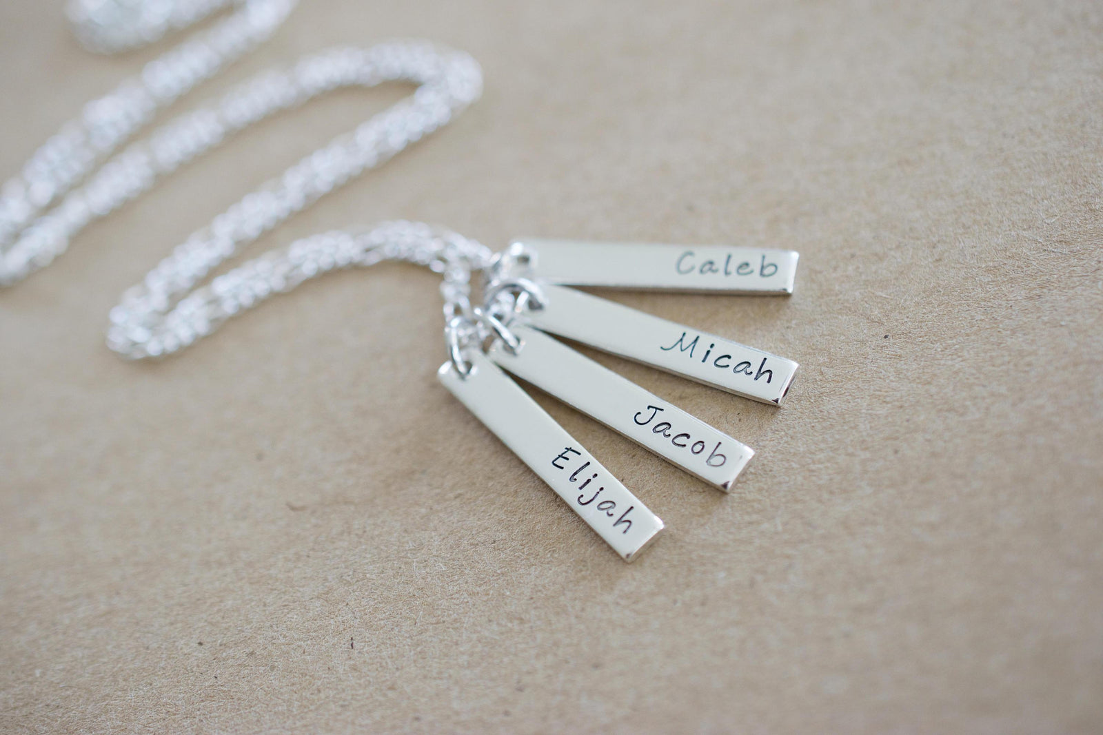 Personalized Bar Necklace
