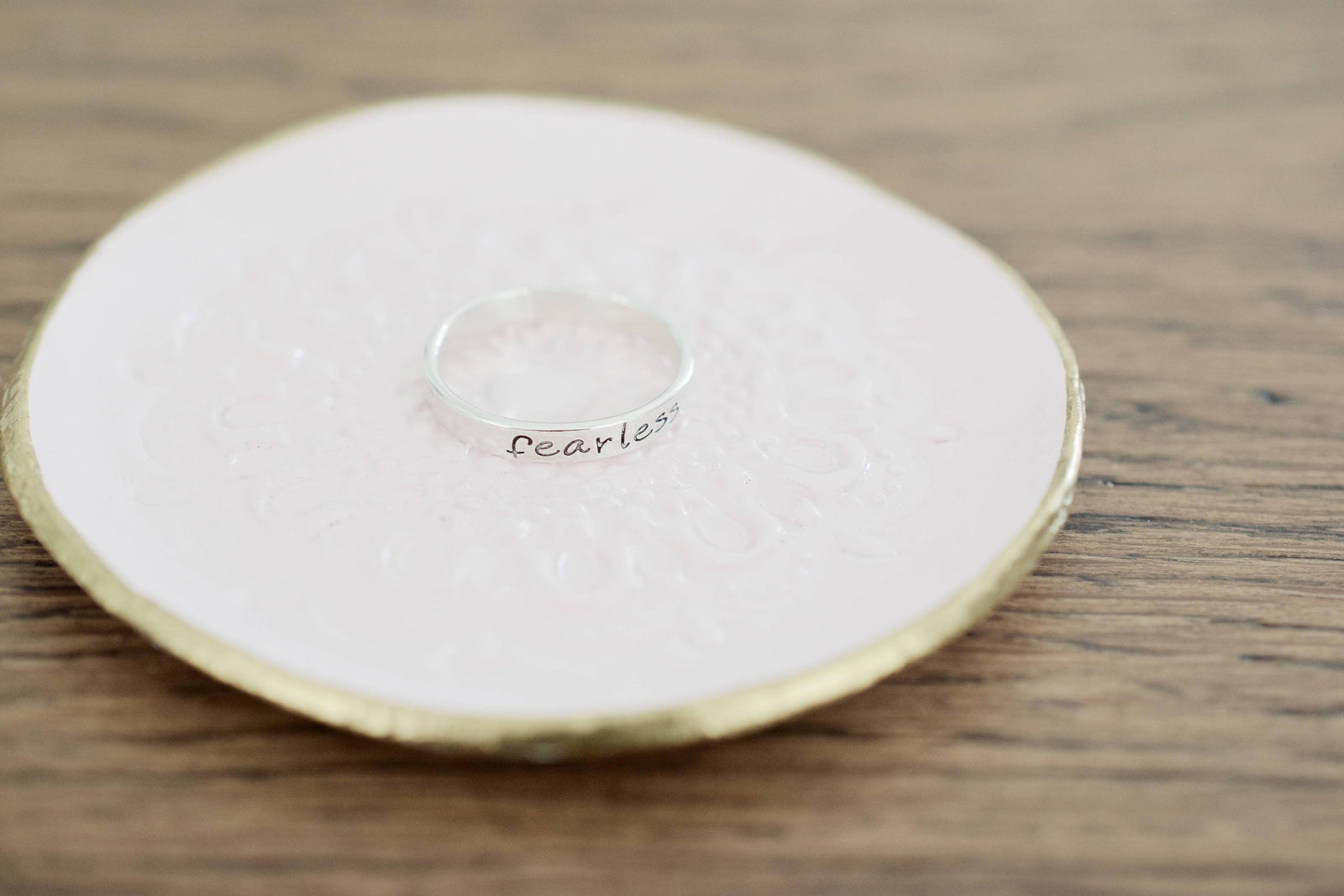 Fearless Ring, close up