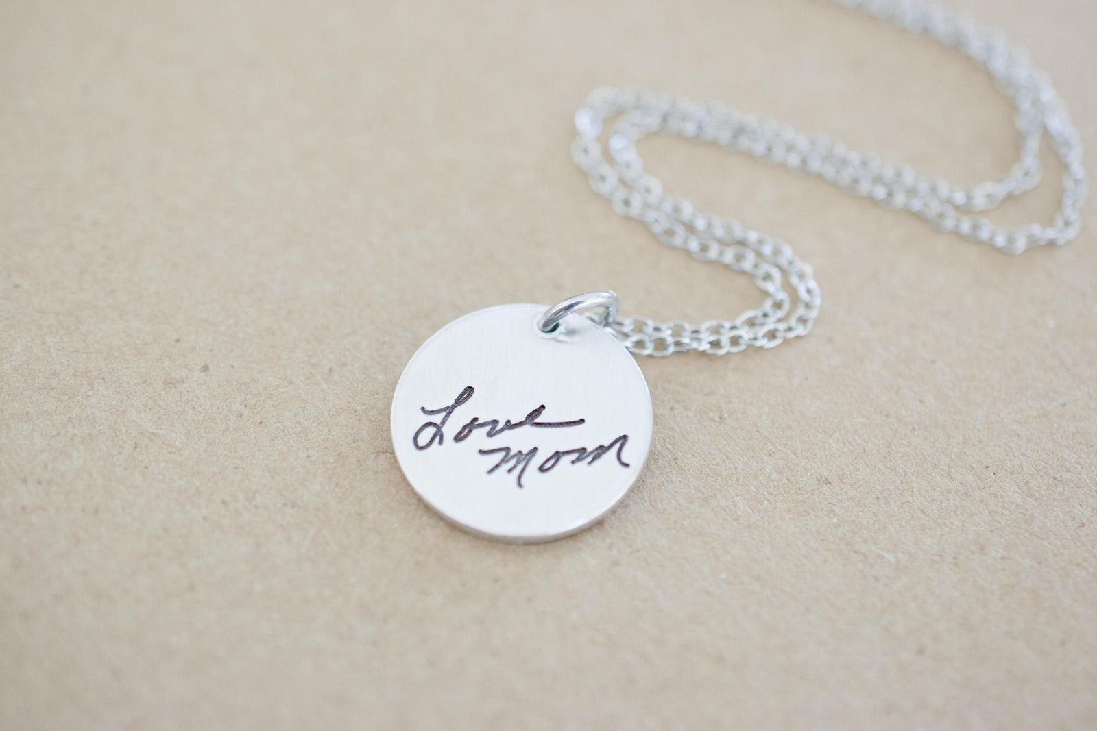 Handwriting Necklace
