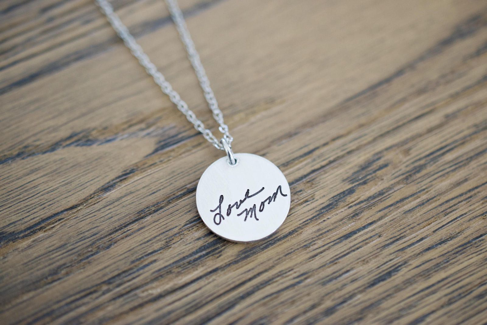 Handwriting Necklace