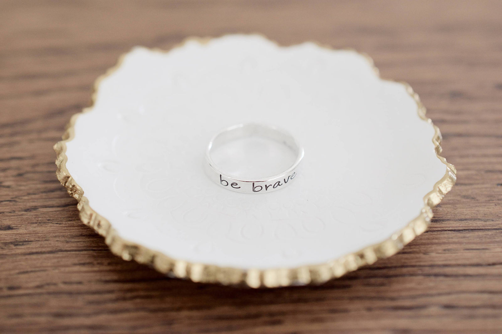 Be Brave Ring