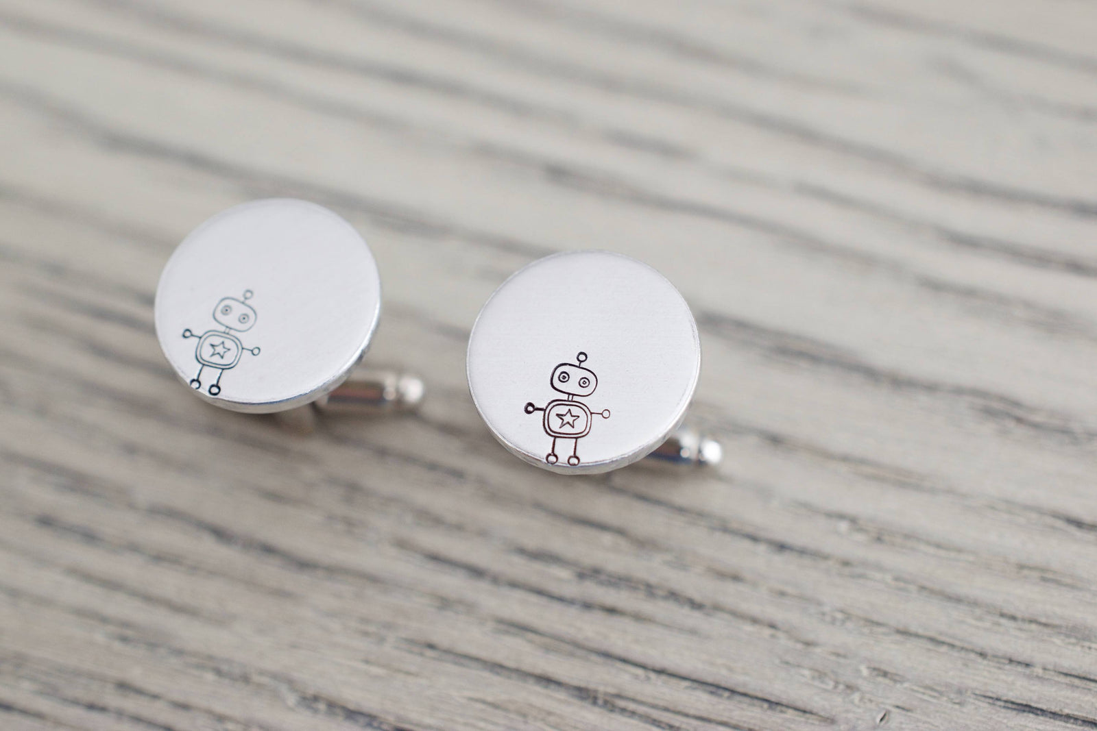 Robot Cufflinks