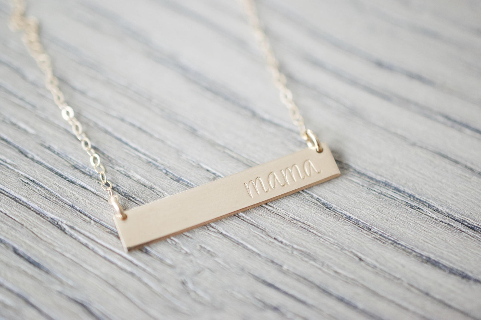 Mama Bar Necklace