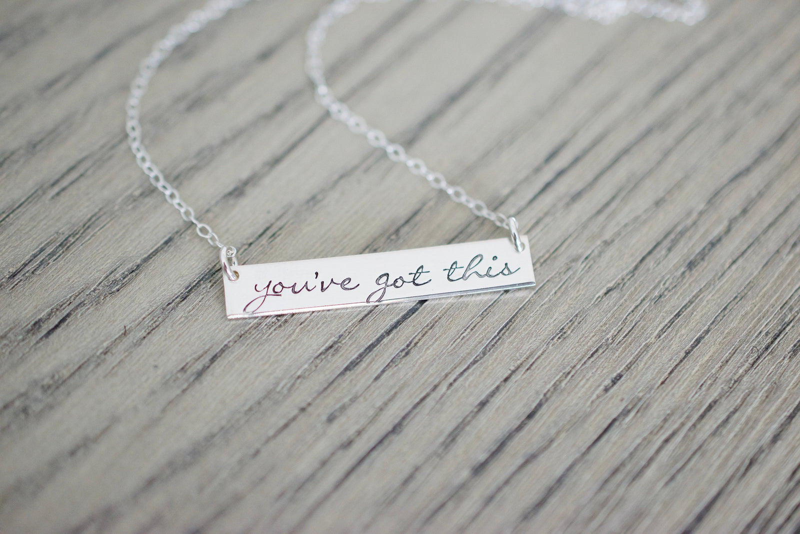 You've Got This Necklace, close up
