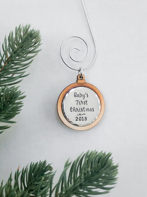 Baby's first ornament 2018 cheap