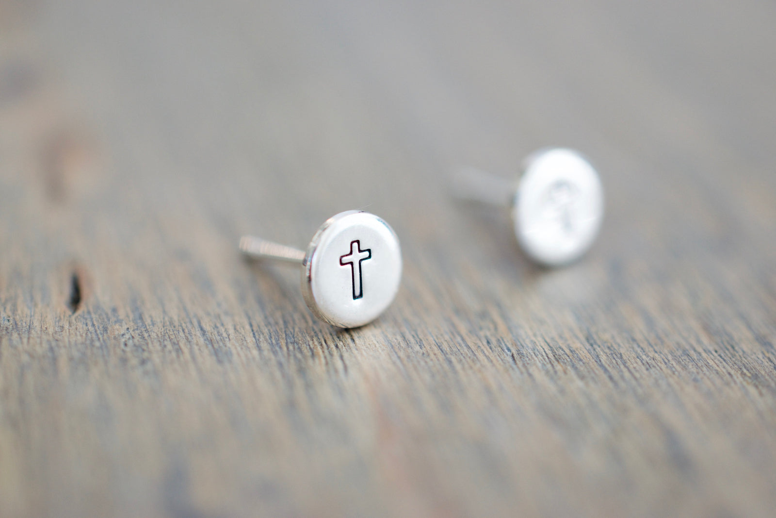 Cross Stud Earrings