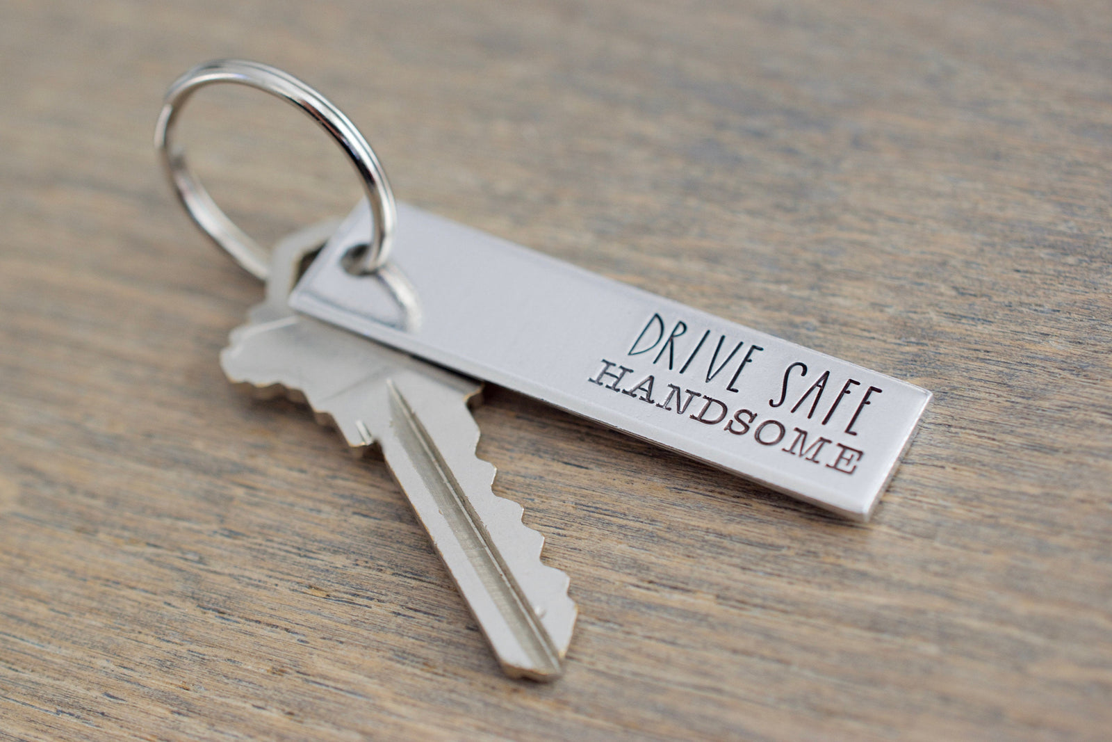 Drive Safe Handsome Keychain