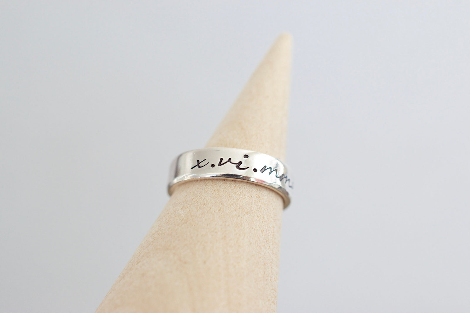 Roman Numerals Ring
