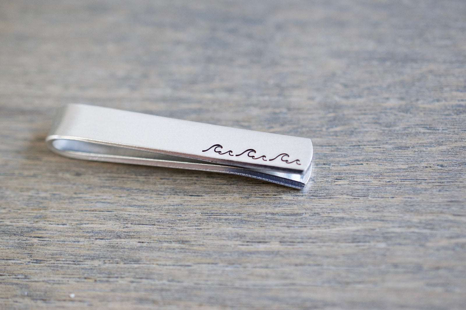 Wave Tie Clip