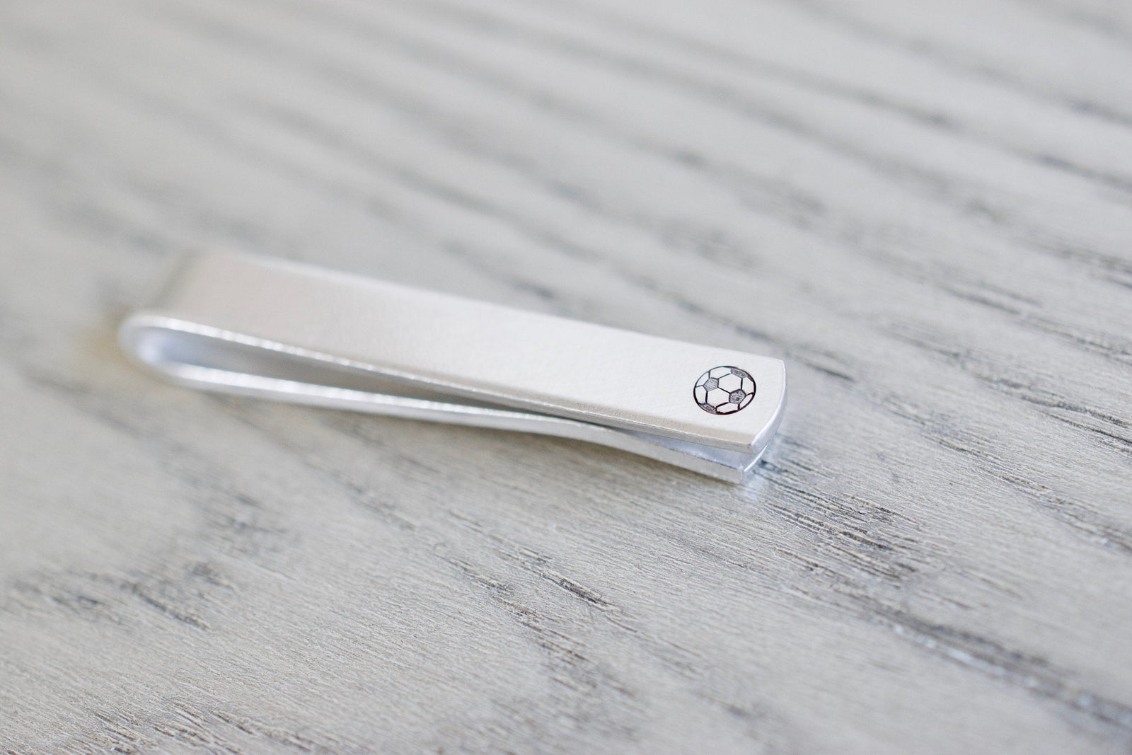 Soccer Ball Tie Clip