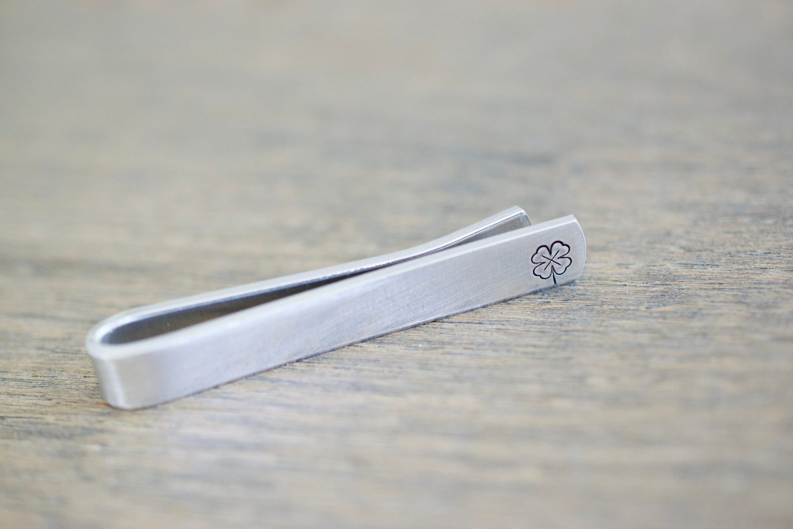 Clover Tie Clip