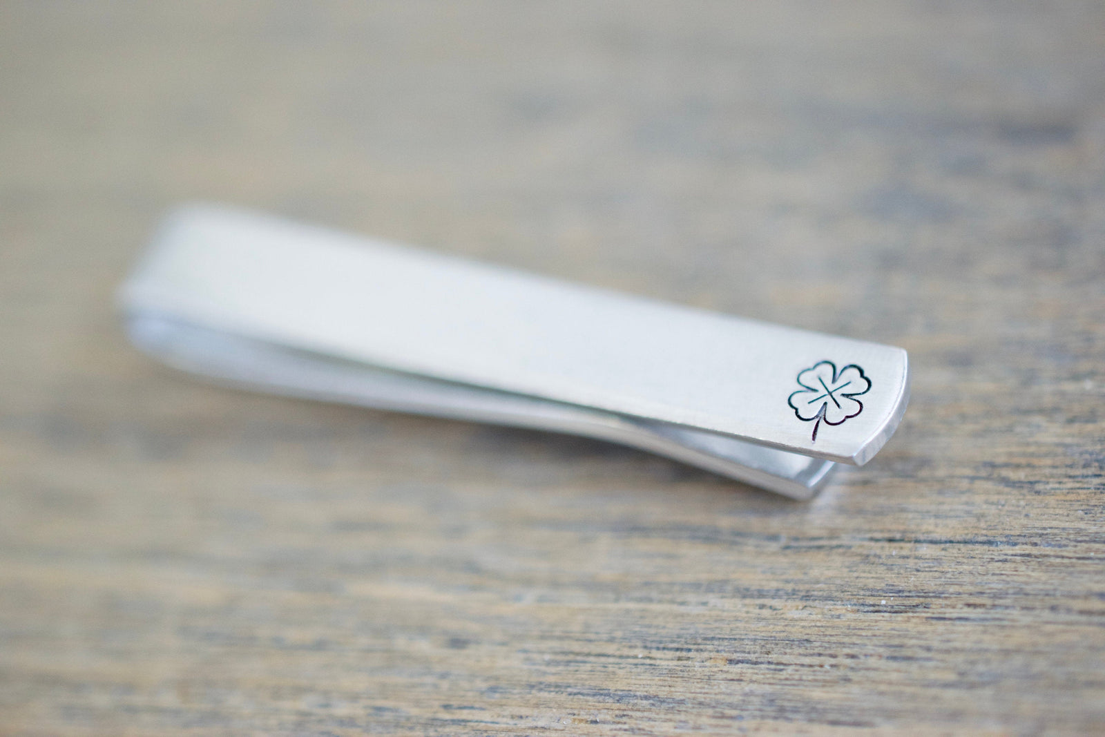 Clover Tie Clip