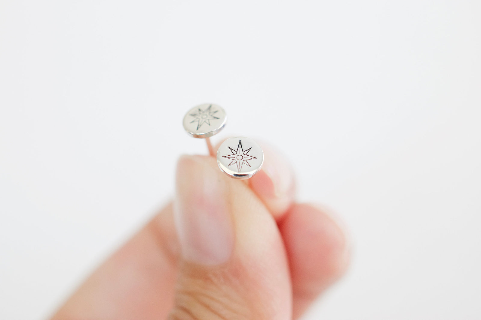 Compass Rose Earrings