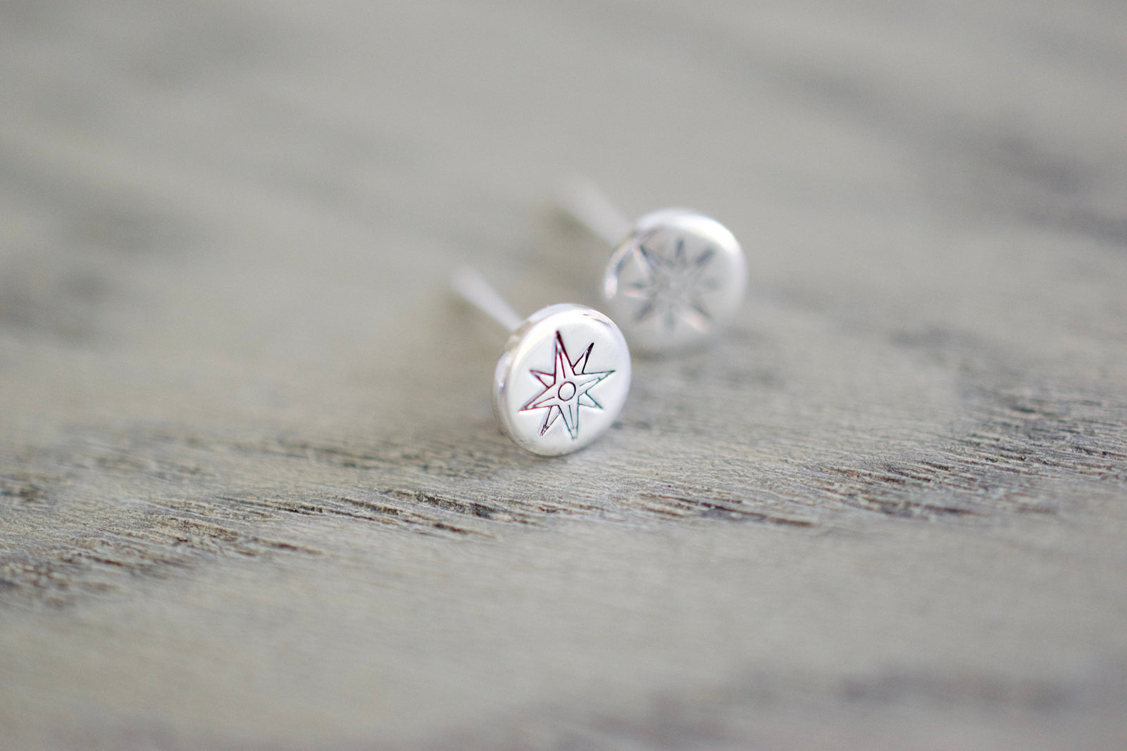 Compass Rose Earrings