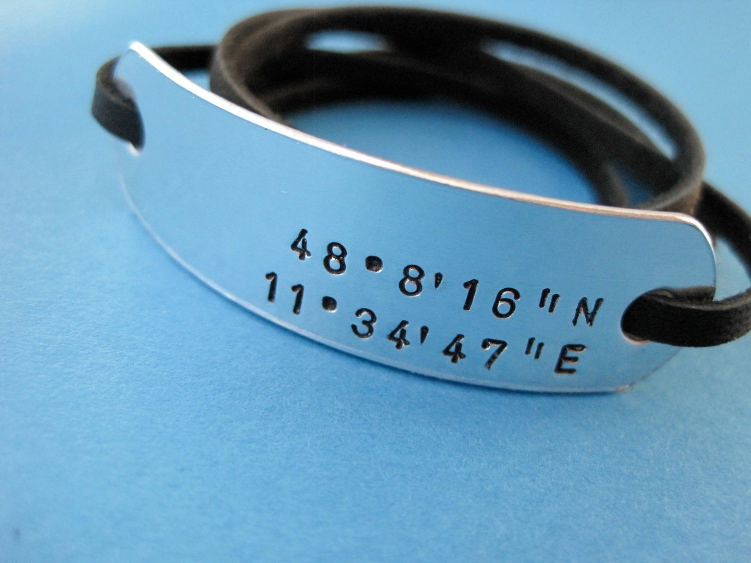 Latitude & Longitude Bracelet