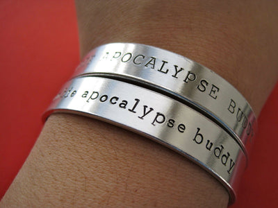 Zombie Apocalypse Buddy Bracelets