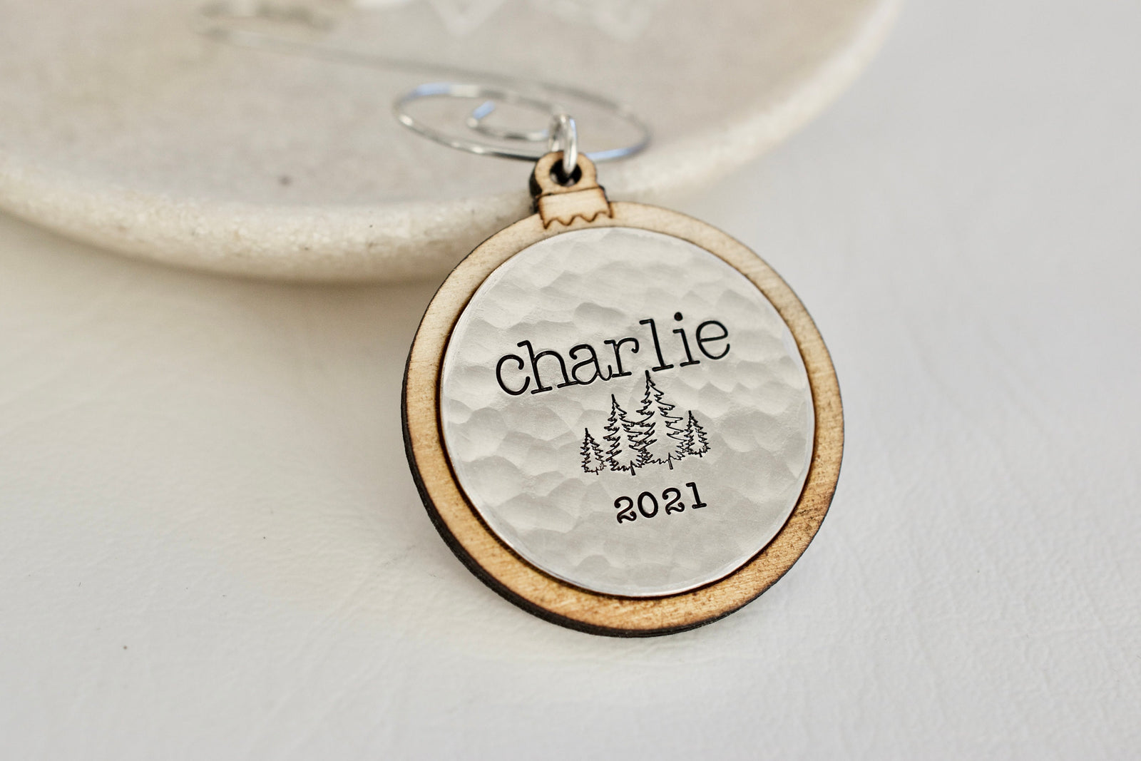 Name Ornament - Christmas Tree Ornament