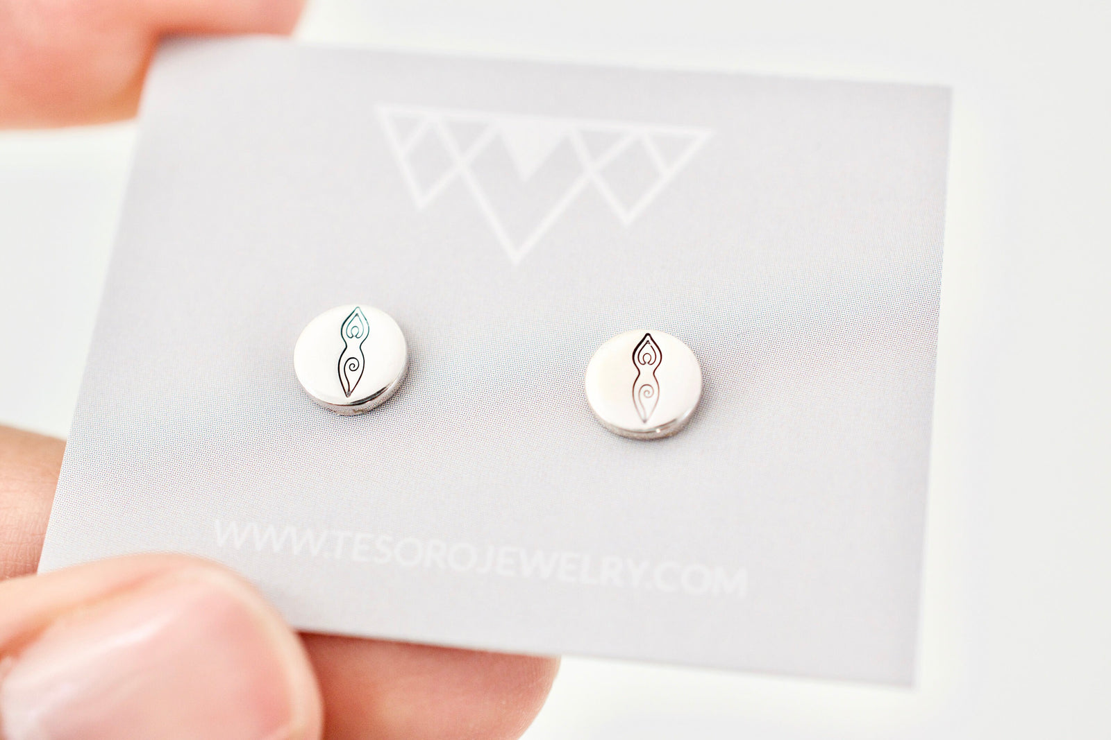 Goddess Earrings - Sterling Earrings for Her