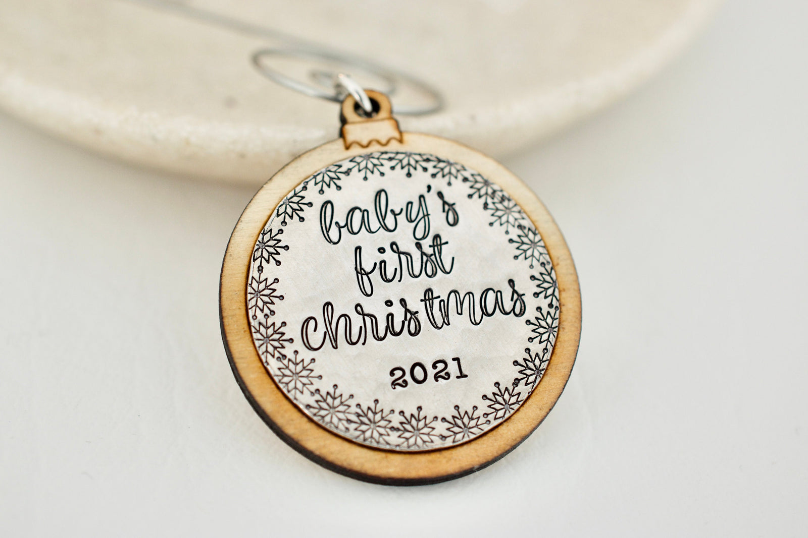 Baby's First Christmas Ornament - 2021 Christmas Ornament