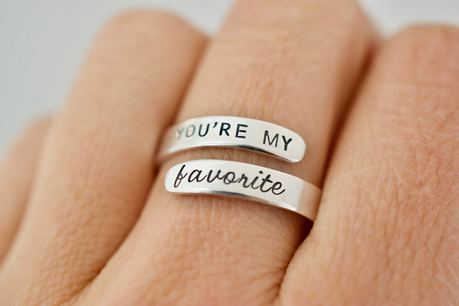 You're My Favorite Wrap Ring