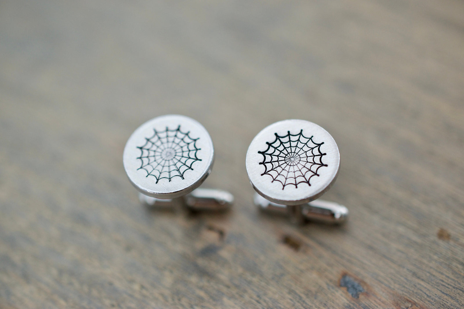 Spider Web Cufflinks