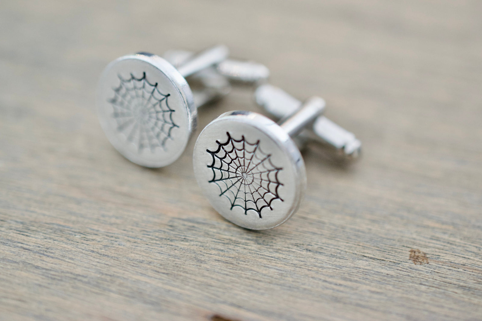 Spider Web Cufflinks