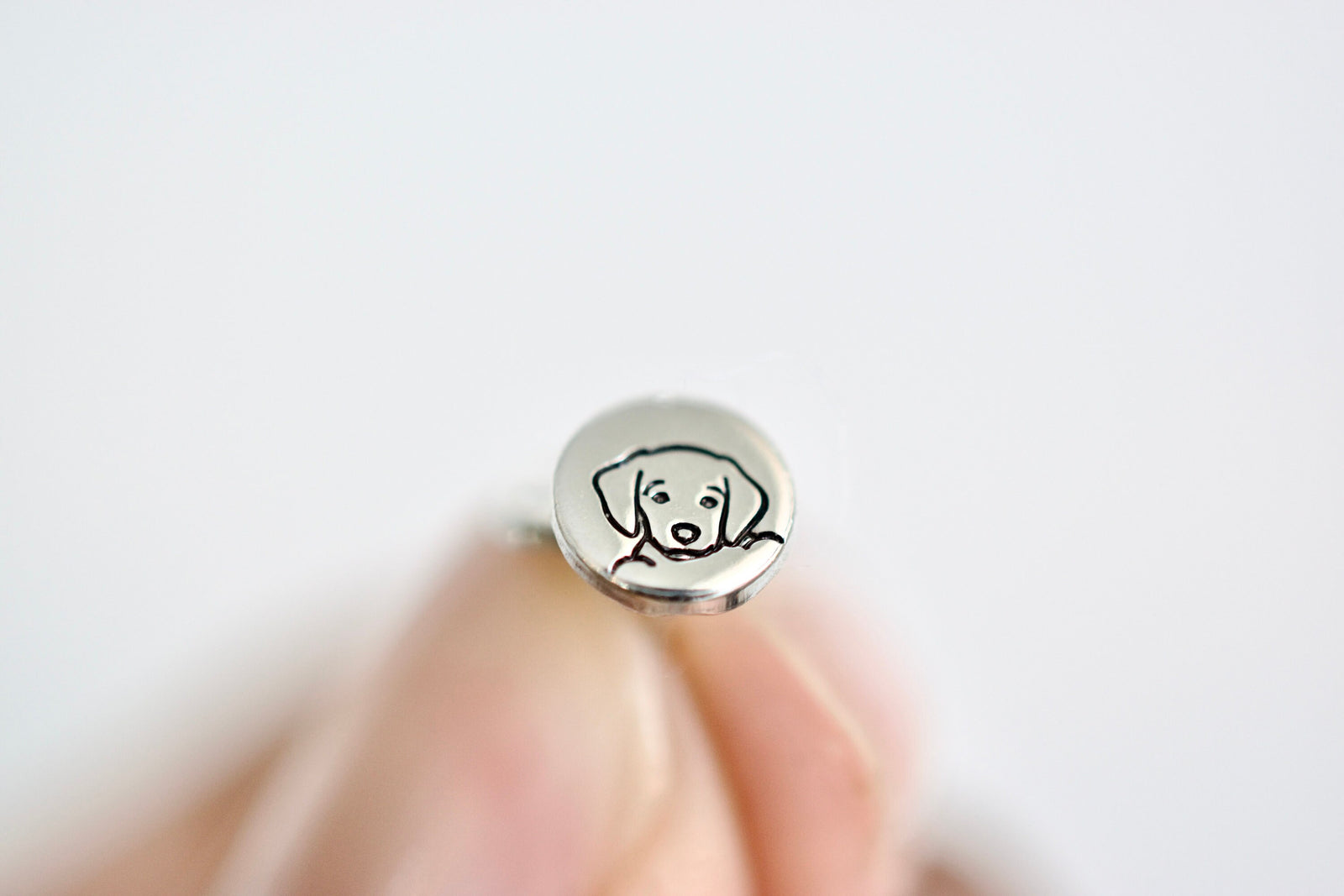 Puppy Earrings - Sterling Dog Stud Earrings