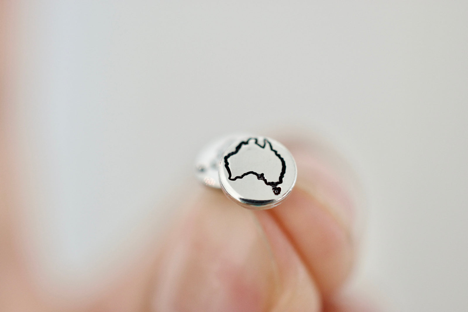 Country Earrings - Sterling Stud Earrings