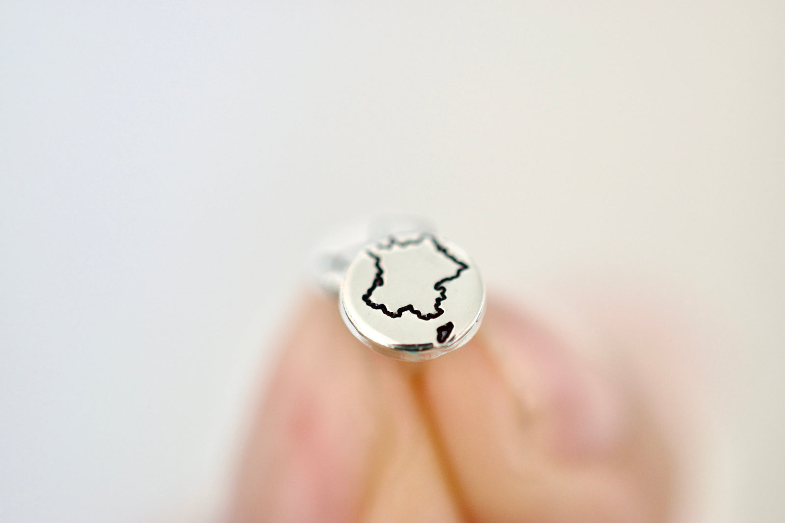 Country Earrings - Sterling Stud Earrings