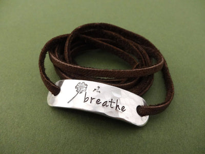 Breathe Bracelet, flat lay