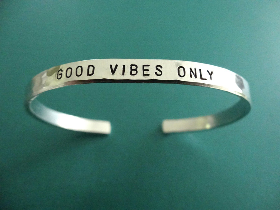 Good Vibes Only Cuff Bracelet 