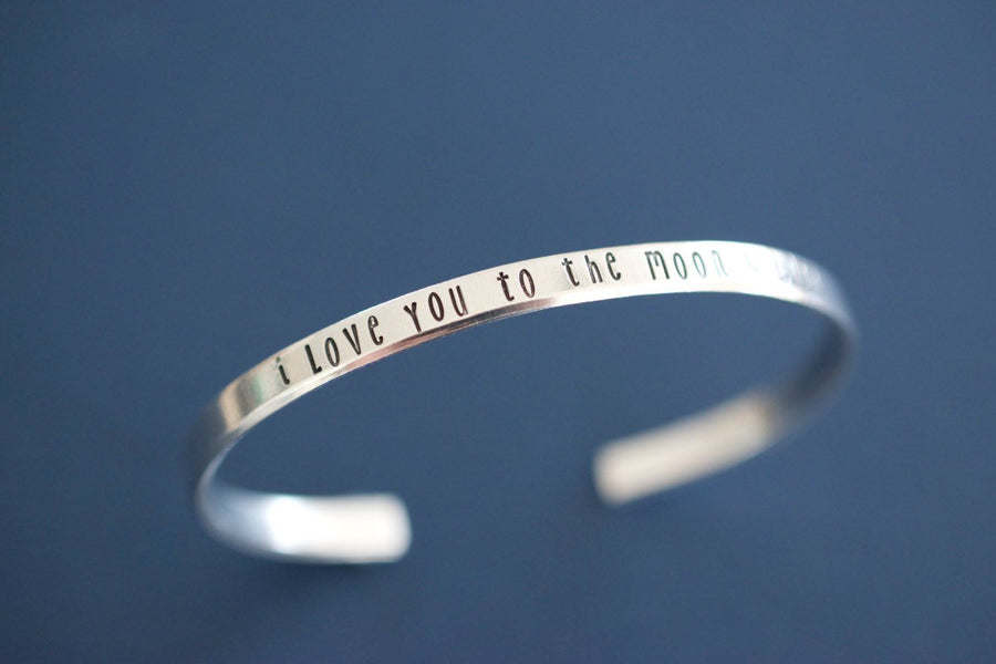 I love you to the moon and back Bracelet 