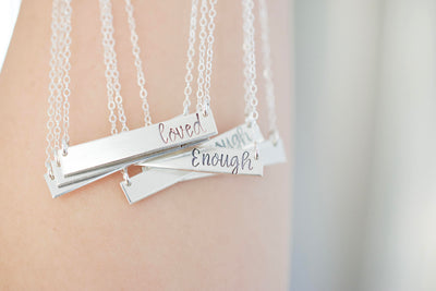 Custom Name Necklace - Couples Necklace