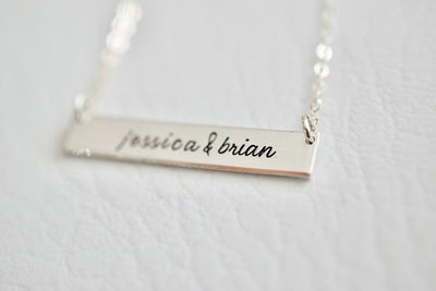 Custom Name Necklace - Couples Necklace