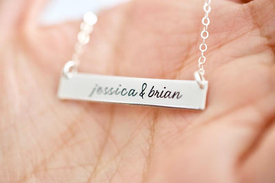 Custom Name Necklace - Couples Necklace