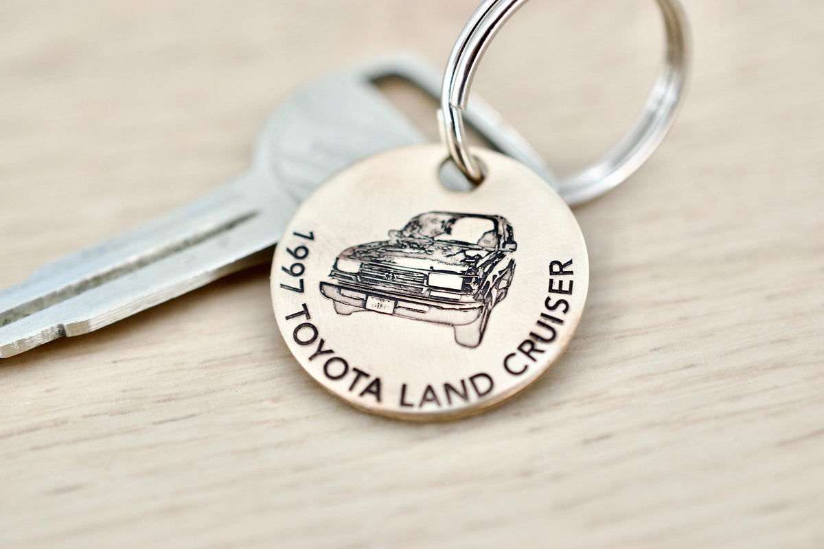 Custom Car Keychain - Personalized Car Keychain