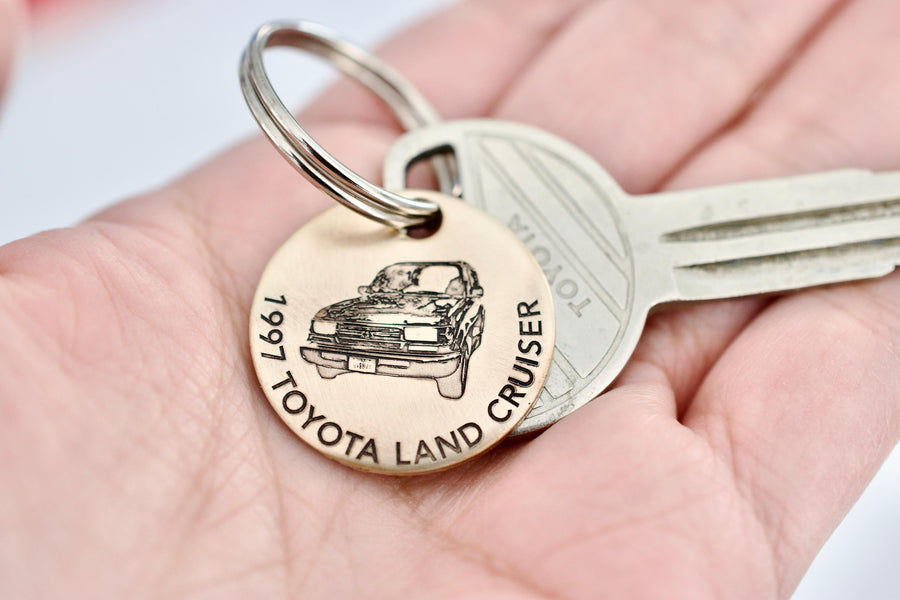 Custom Car Keychain - Personalized Car Keychain