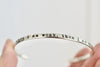 Thin Custom Bracelet - Personalized Text Bracelet - 1/8 inch