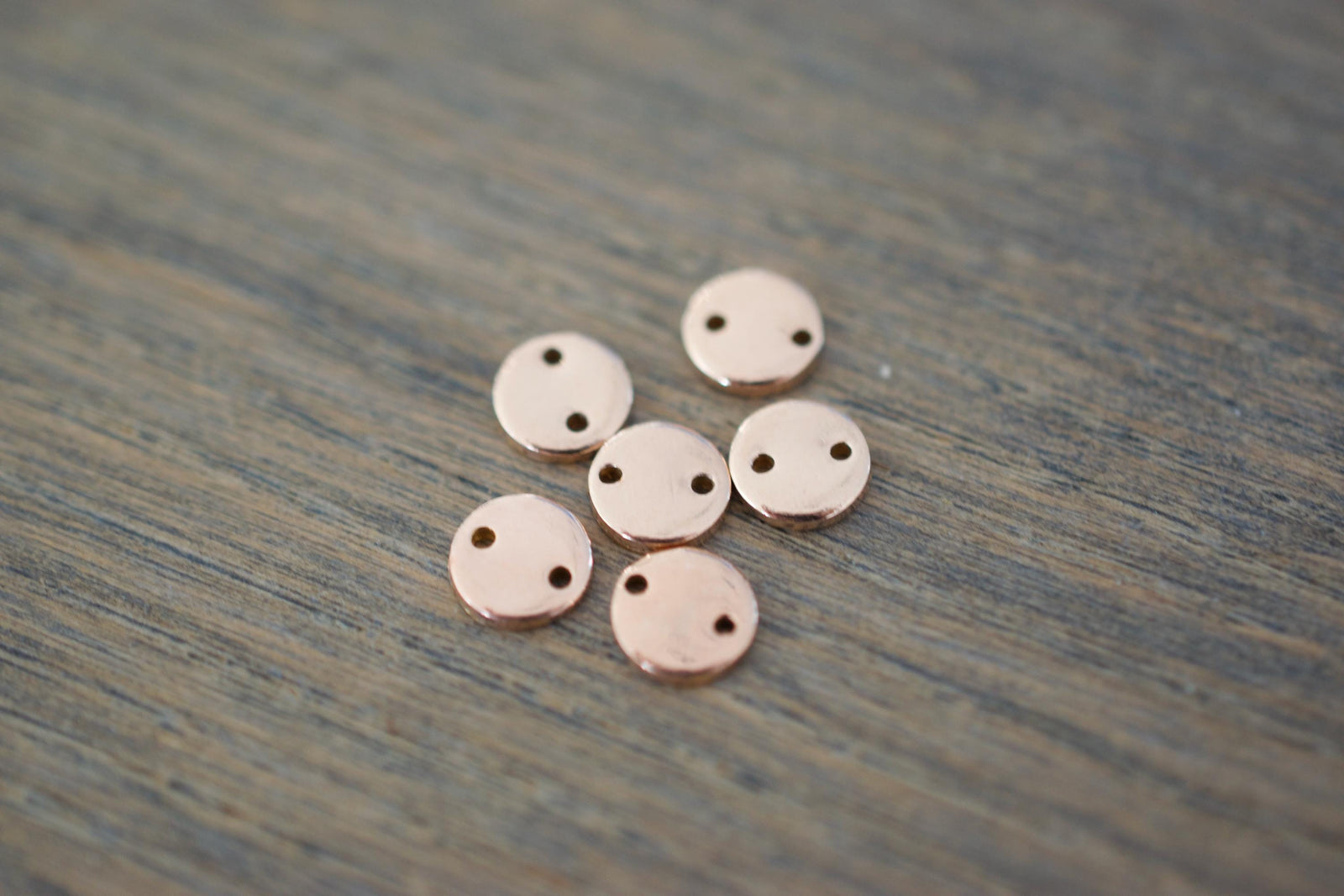 Permanent Jewelry Charms - Hand stamped Personalized Initial Charm