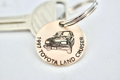 Custom Car Keychain - Personalized Car Keychain