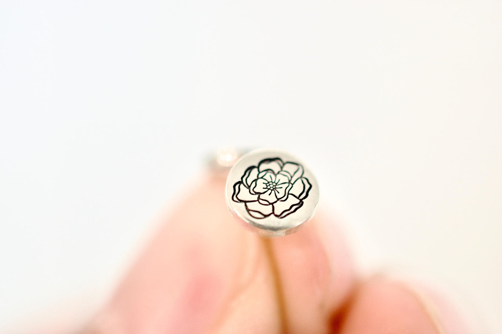 Peony Earrings - November Birth Month Flower