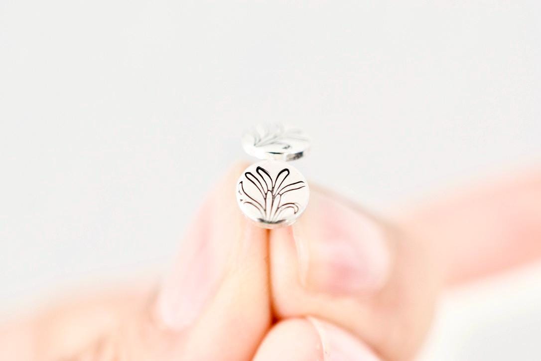 Honeysuckle Earrings - June Birth Month Flower