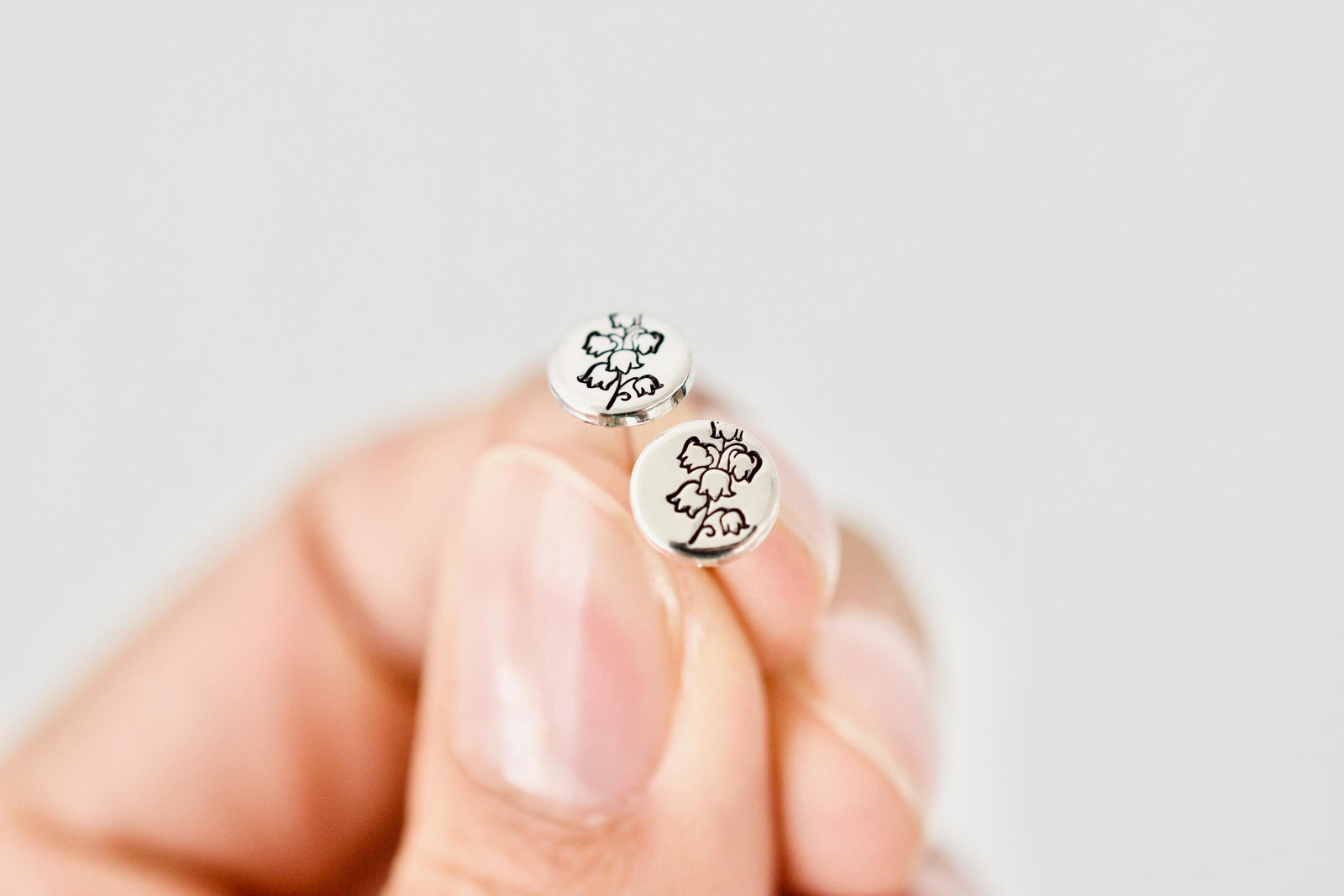 Lily of the Valley Earrings - May Birth Month Flower